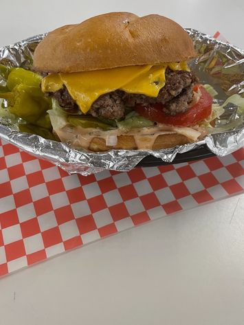 The ALL AMERICAN BURGER